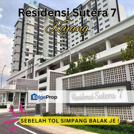 (FREEHOLD) Residensi Sutera 7 Kajang, Selangor, Kajang
