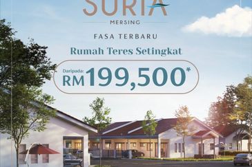 (FASILITI CLUBHOUSE) Single Storey Terrace @ Lagenda Suria Mersing
