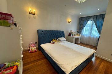 (PRIVATE ELEVATOR)(FULLY FURNISHED) Corner Lot 3.5 Storey Superlink Terrace With Private Elevator Duta Villa @ Setia Alam