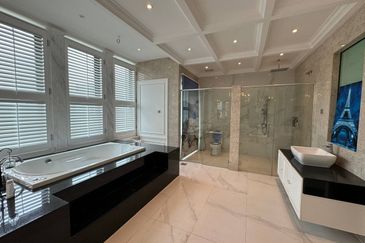 (PRIVATE ELEVATOR)(FULLY FURNISHED) Corner Lot 3.5 Storey Superlink Terrace With Private Elevator Duta Villa @ Setia Alam