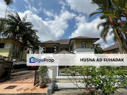 (SPACIOUS)(FACING OPEN) 2.5 Storey Bungalow Bukit Hijauan, Taman Bukit Saga, Seksyen 26, Shah Alam (Hicom), Selangor, Shah Alam