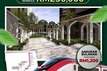 (7 min LRT Gombak) Residensi Hijau Gombak