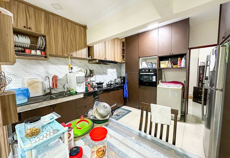 (BALCONY) Gated Guarded Renovated 3 Storey Terrace Taman Selayang Mulia 