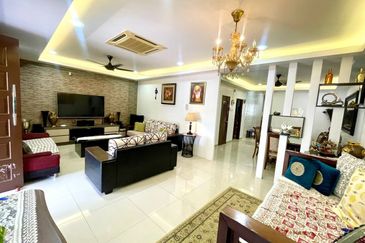 (GATED GUARDED) Fully Renovated & Extended 2.5 Storey Super Link Terrace CYPRUS, USJ Heights, Subang Jaya