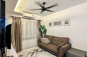 (FULLY FURNISHED) Fully Renovated Pangsapuri Seri Jati Setia Alam