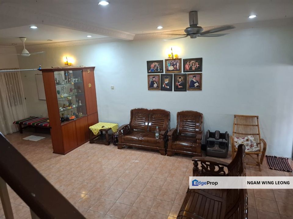 For Sale End Lot Double-Storey Terraced House @ Taman Puncak Jelapang Maju, Ipoh, Perak, Kinta