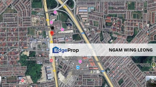 For Sale Facing Main Road End Lot Three-Storey Shopoffice @ Medan Ipoh Bistari, Ipoh, Perak, Ipoh