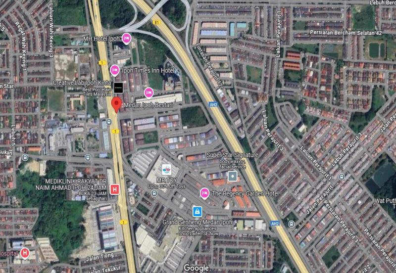 For Sale Facing Main Road End Lot Three-Storey Shopoffice @ Medan Ipoh Bistari, Ipoh