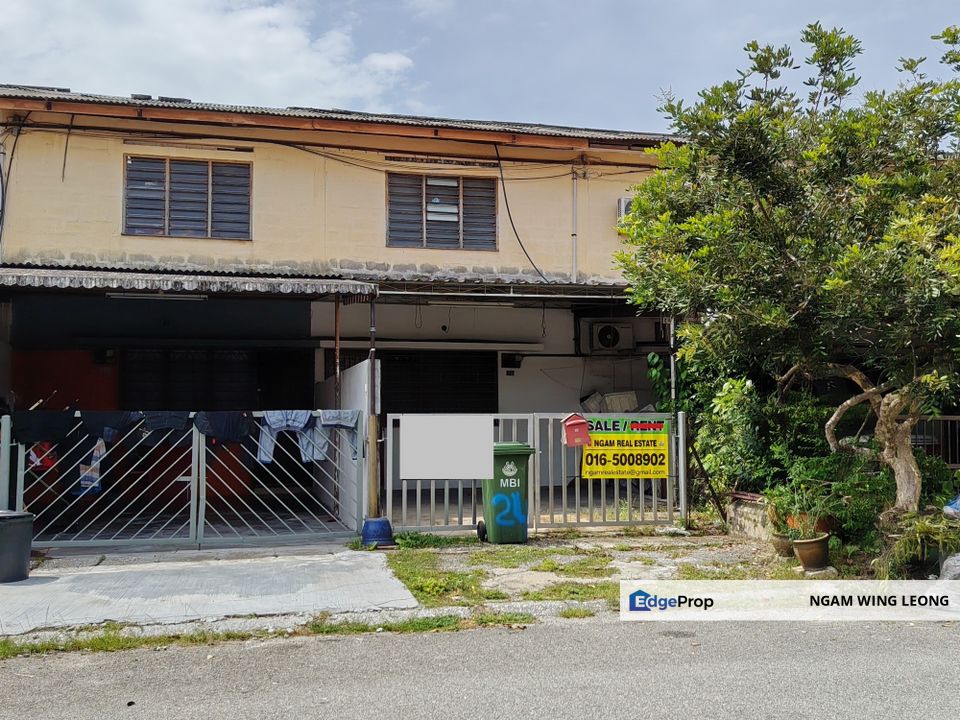 For Sale Low-Cost Double-Storey Terraced House @ Taman Tawas Permai, Ipoh, Perak, Kinta