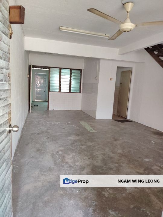 For Sale Low-Cost Double-Storey Terraced House @ Taman Tawas Permai, Ipoh, Perak, Kinta