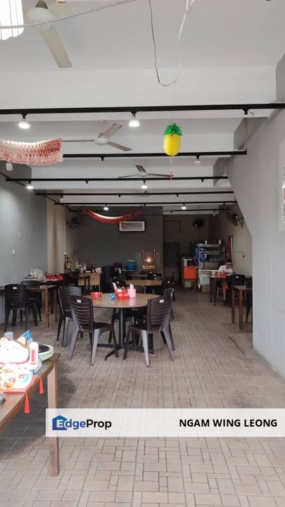 For Sale Double-Storey Terraced Shopoffice @ Jalan Chung Ah Ming, Pasir Pinji, Ipoh, Perak, Ipoh