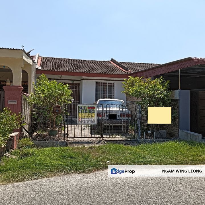 Single-storey low-cost house For Sale at Taman Pinji Mewah, Lahat, Perak, Perak, Lahat