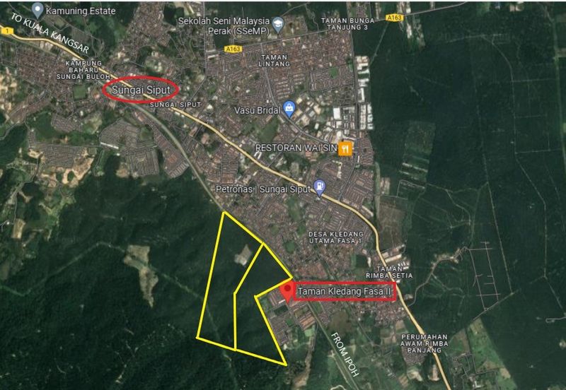 JALAN SUNGAI SIPUT - KUALA KANGSAR