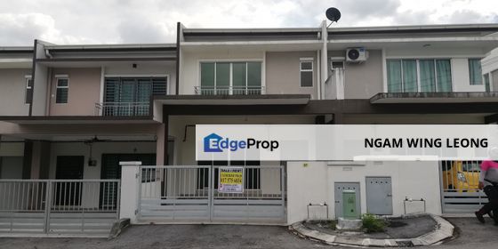 Freehold Gated & Guarded Double-storey Terraced House in Taman Meru Idaman (Scientex) For Sale, Perak, Ipoh