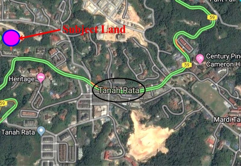 JALAN BESAR TANAH RATA - BRINCHANG