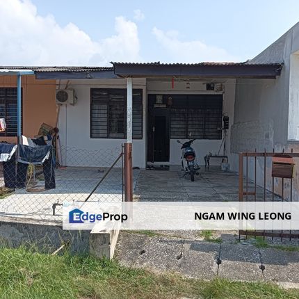 For Sale Single-Storey Low Cost Terraced House at Taman Meru 2C, Ipoh, Perak, Kinta