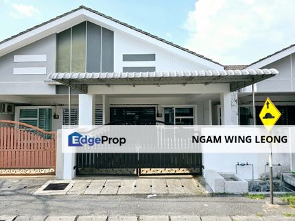 For Sale Single-storey Terraced House at Taman Klebang Mutiara, Chemor, Perak, Perak, Kinta