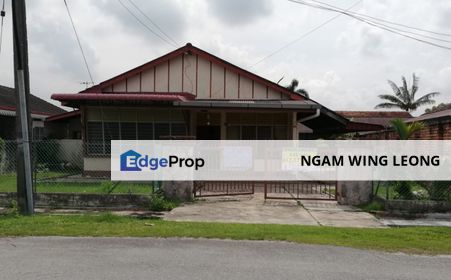 For Sale Freehold Single-storey bungalow house at Taman Canning, Ipoh, Perak, Ipoh