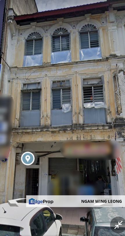 For Sale Freehold Three-Storey Shophouse in Ipoh Town Centre, Ipoh., Perak, Ipoh