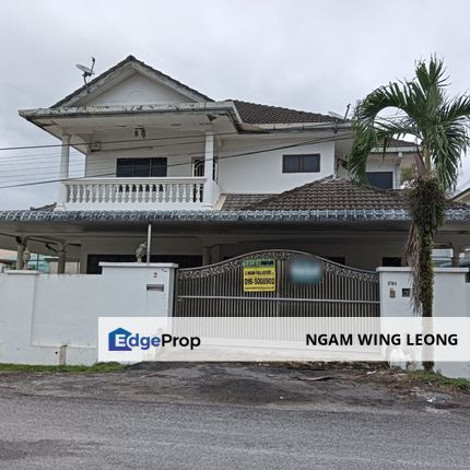 For Sale Freehold Double-Storey Bungalow House in Taman Mandarin, Pasir Puteh, Ipoh, Perak, Kinta