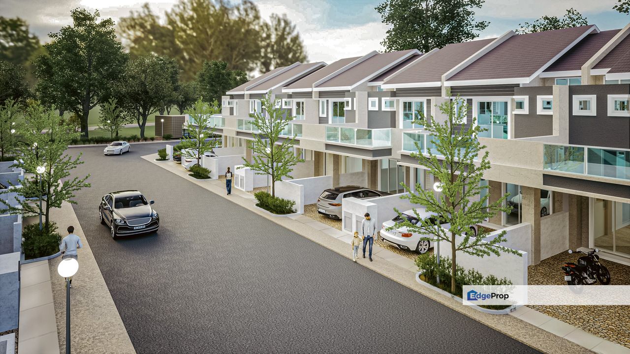 🏡 New Project 𝗡𝗶𝗯𝗼𝗻𝗴 𝗧𝗲𝗯𝗮𝗹 双层排屋 2 Sty House For Sale , Penang, Nibong Tebal