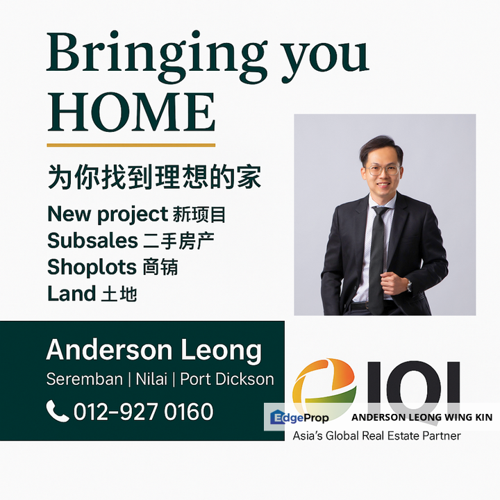 💥𝐑𝐞𝐬𝐨𝐫𝐭 𝐇𝐨𝐦𝐞𝐬,𝐁𝐚𝐧𝐝𝐚𝐫 𝐒𝐫𝐢 𝐒𝐞𝐧𝐝𝐚𝐲𝐚𝐧 - 𝐒𝐮𝐩𝐞𝐫𝐥𝐢𝐧𝐤 𝐂𝐨𝐫𝐧𝐞𝐫 𝐋𝐨𝐭 𝐟𝐨𝐫 𝐒𝐚𝐥𝐞 𝐅𝐨𝐫 𝐒𝐚𝐥𝐞, Negeri Sembilan, Seremban