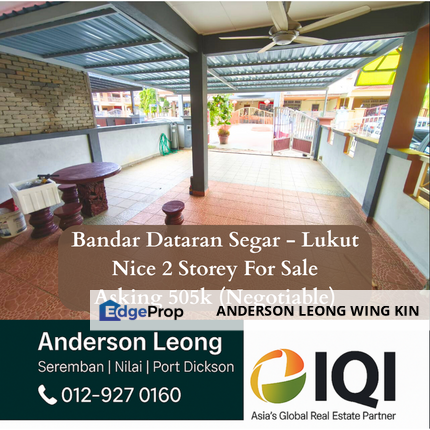 🏡𝐁𝐚𝐧𝐝𝐚𝐫 𝐃𝐚𝐭𝐚𝐫𝐚𝐧 𝐒𝐞𝐠𝐚𝐫, 𝐋𝐮𝐤𝐮𝐭 - 𝐖𝐞𝐥𝐥 𝐌𝐚𝐢𝐧𝐭𝐚𝐢𝐧𝐞𝐝 𝐃𝐨𝐮𝐛𝐥𝐞 𝐒𝐭𝐨𝐫𝐞𝐲 𝐅𝐨𝐫 𝐒𝐚𝐥𝐞, Negeri Sembilan, Port Dickson