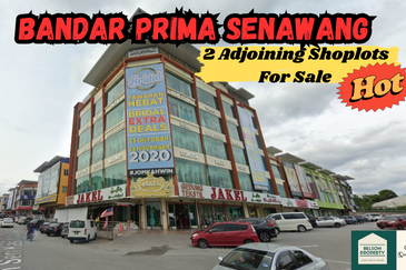 𝐁𝐚𝐧𝐝𝐚𝐫 𝐏𝐫𝐢𝐦𝐚 𝐒𝐞𝐧𝐚𝐰𝐚𝐧𝐠 - 𝟐 𝐀𝐝𝐣𝐨𝐢𝐧𝐢𝐧𝐠 𝟑 𝐒𝐭𝐨𝐫𝐞𝐲 𝐒𝐡𝐨𝐩𝐥𝐨𝐭𝐬 𝐅𝐨𝐫 𝐒𝐚𝐥𝐞