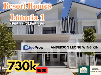 𝐑𝐞𝐬𝐨𝐫𝐭 𝐇𝐨𝐦𝐞𝐬, 𝐁𝐚𝐧𝐝𝐚𝐫 𝐒𝐫𝐢 𝐒𝐞𝐧𝐝𝐚𝐲𝐚𝐧 - 𝐒𝐮𝐩𝐞𝐫𝐥𝐢𝐧𝐤 𝟐 𝐒𝐭𝐨𝐫𝐞𝐲 𝐔𝐧𝐢𝐭 𝐅𝐨𝐫 𝐒𝐚𝐥𝐞, Negeri Sembilan, Seremban