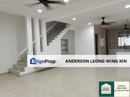 Facing Playground & Fully Renovation Nice 2 Storey Endlot at Kepayang Residence S2 For Sale, Negeri Sembilan, Seremban