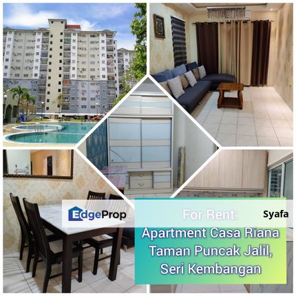 Casa Riana Apartment, Puncak Jalil Seri Kembangan, Selangor, Puncak Jalil