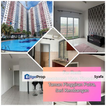 Apartment Vista Pinggiran, Taman Pinggiran Putra, Seri Kembangan For Rent, Selangor, Seri Kembangan