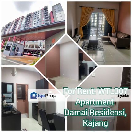 Fully Furnished, Residensi Damai Bandar Teknologi Kajang Semenyih , Selangor, Semenyih