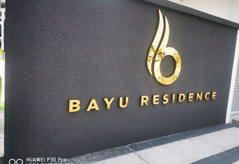 Bayu Residence - Newly Completed Huge Layout Unit Bare Unit RM1800