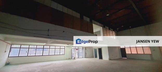 Taman Pelangi - Perai Industrial Zone 1.5 Storey Semi D Warehouse Factory For Rent RM12k, Penang, Prai