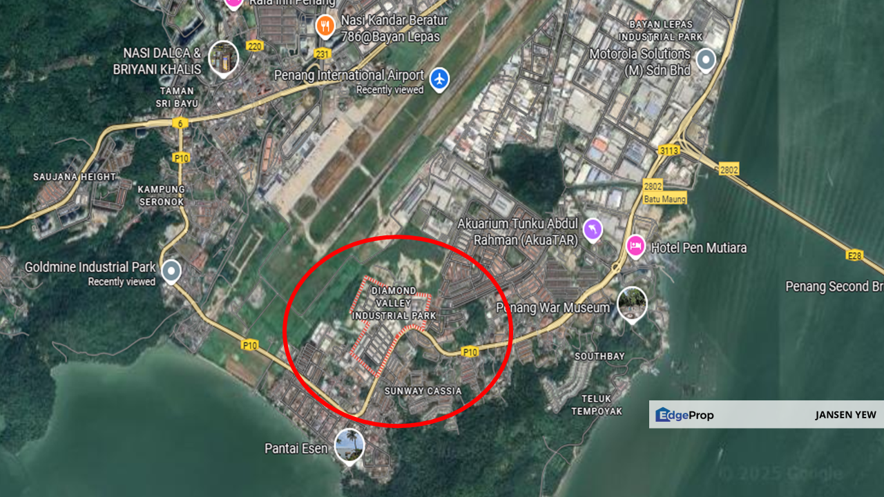 Diamond Valley - Industrial Land for sale RM7.3mil, Penang, Batu Maung