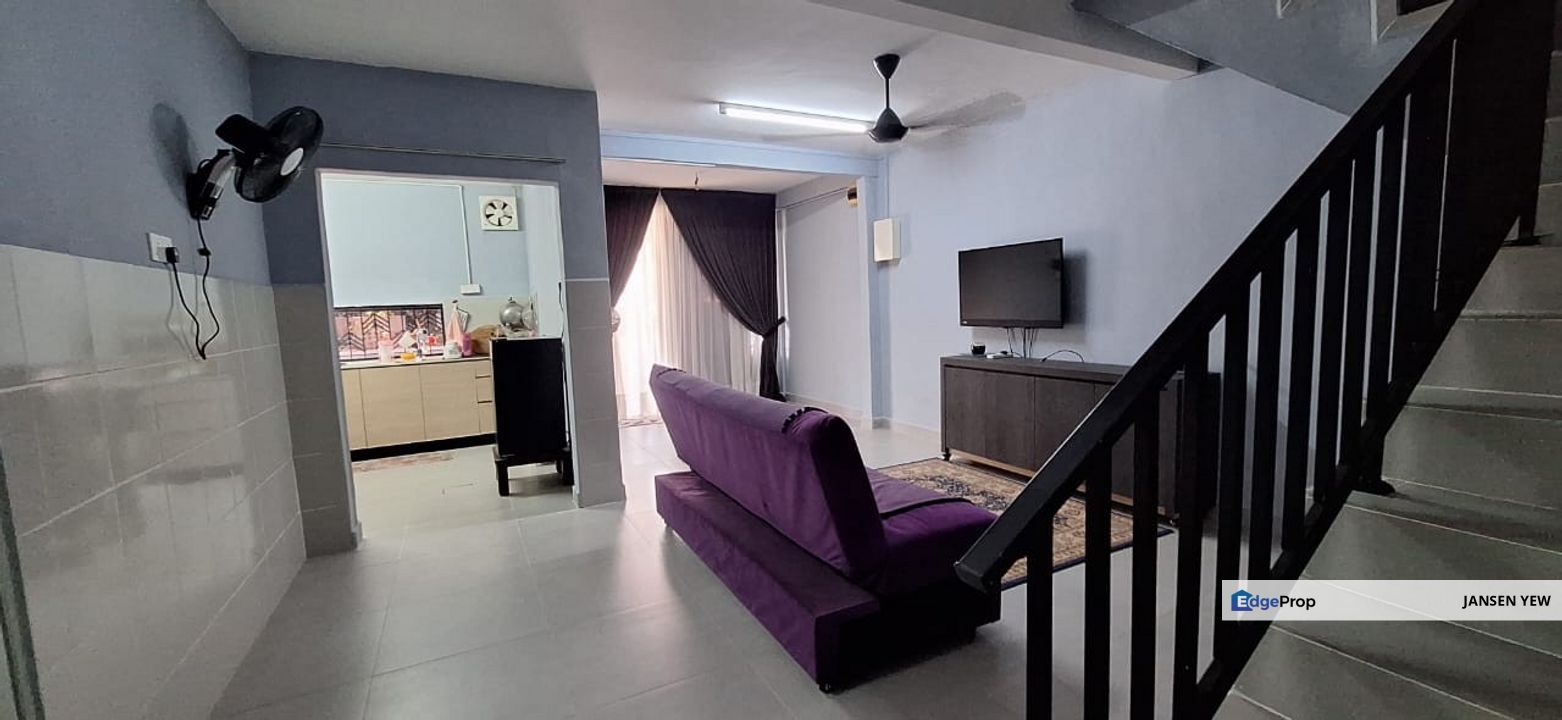 Bertam Perdana 2 - Kepala Batas Cluster House for sale RM360k Fully Renovated, Penang, Kepala Batas