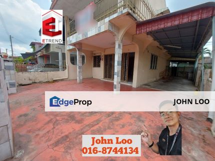 Taman Cempaka Double Storey Intermediate Corner House - Extended Width & Prime Location!, Perak, Ipoh