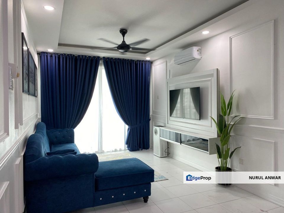 RENOVATED PALMA LAGUNA APARTMENT (Level 17th), Seb Perai. Fully Furnished, Penang, Seberang Perai