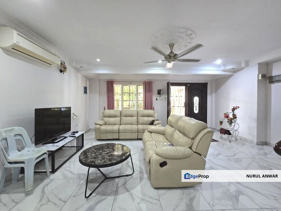 FULLY RENOVATED & FURNISHED. 2 STOREY TERRACE TAMAN SERI JANGGUS, ALMA., Penang, Alma