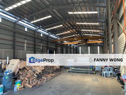 KLANG Warehouse【OVERHEAD CRANES 10 TON】near Klang, Shah Alam, Kota Kemuning, Setia Alam, Bukit Raja, Selangor, Kapar 