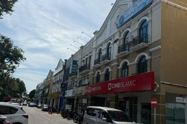 Shopping Complex in Melaka City Center, Bukit Baru