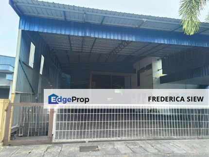 Kawasan Perindustrian Silibin { Silibin Industrian Park} , Ipoh, Perak 2 Adjoining SemiD Factory Warehouse For Rent, Perak, Ipoh