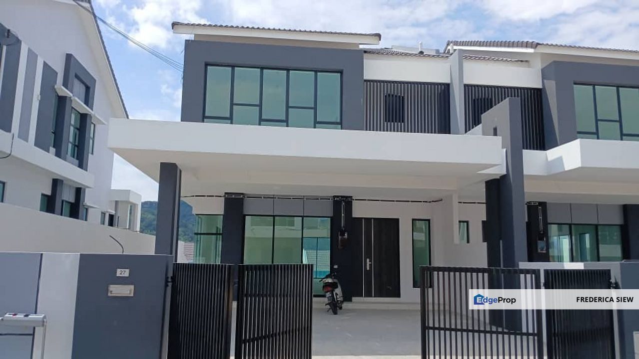 Mont Crest Kinta Perak 💥Water Front City 💥Ipoh💥Lahat 💥Gated Guarded💥Double Storey Cluster SemiD House For Sale, Perak, Kinta