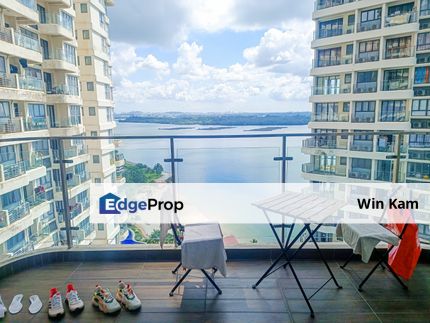 Seaview Unit, Fully Furnished 4bedrooms 4bathrooms, Foreigner can Buy, rm850k Only, Johor, Johor Bahru