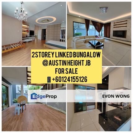 2Storey Linked Bungalow @ Austin Height ➡️ FOR SALE , Johor, Johor Bahru
