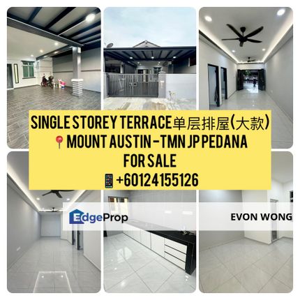 AAA STOCK ❗️❗️❗️ Single Storey Terrance house @ Mount Austin Jp Perdana , Johor, Johor Bahru