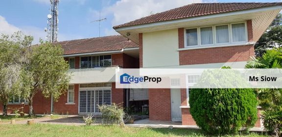 FOR SALE | 1.2 Acre Detached Bungalow Hill Access + Gated Community RM3.1M / 1.2英亩大地块!靠山独立屋 RM310万急售, Johor, Ulu Tiram