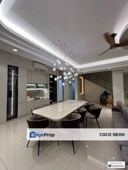 45x80 semiD renovated full furnished modern design house, Selangor, Telok Panglima Garang