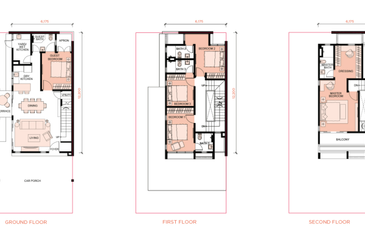 Bromelia bukit Puchong Freehold Brand new 2.5 storey semi D cluster